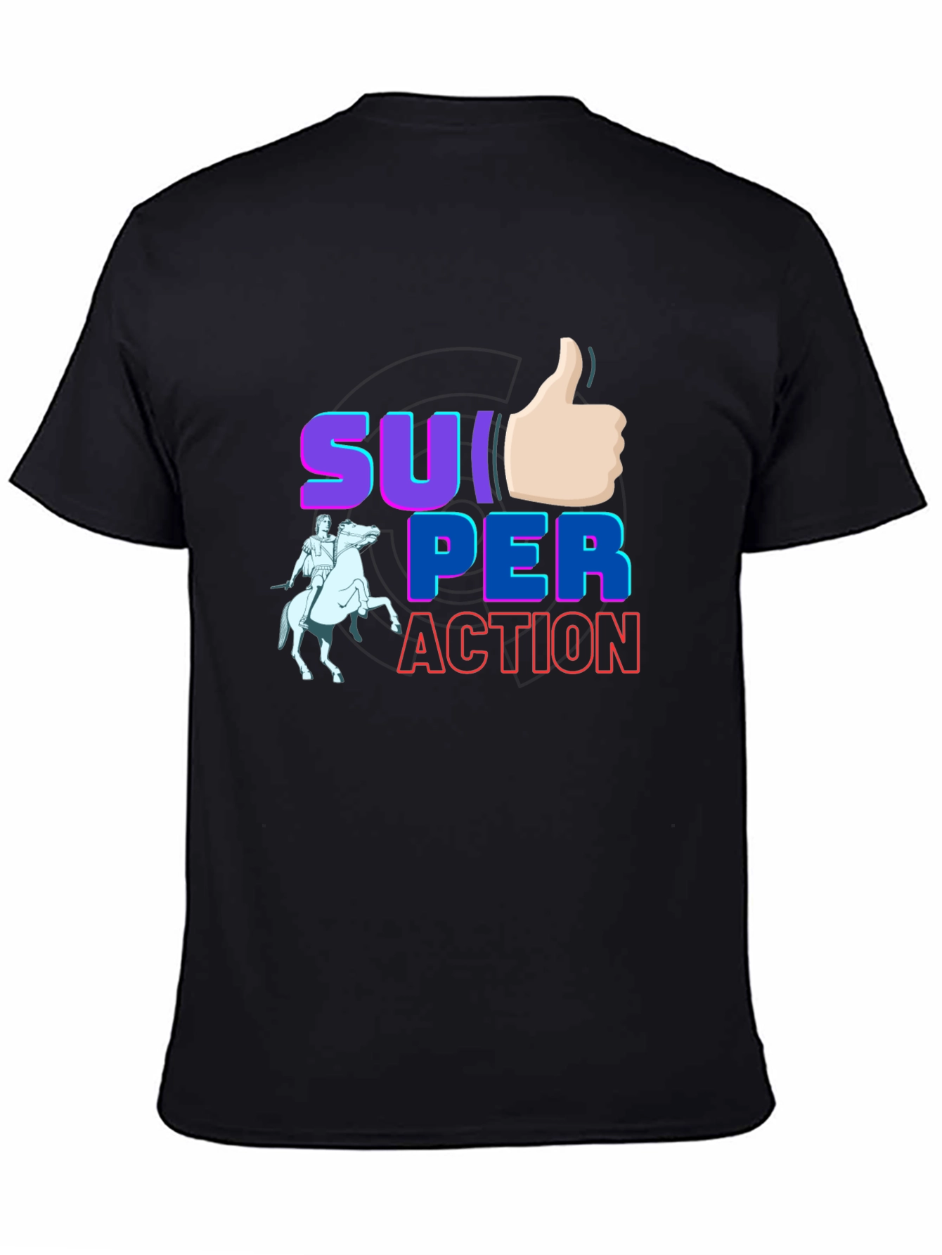 Super Action T-Shirt - Stylish Graphic Tee
