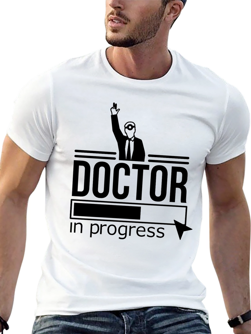 Doctor in Progress T-Shirt - Medical Student Apparel