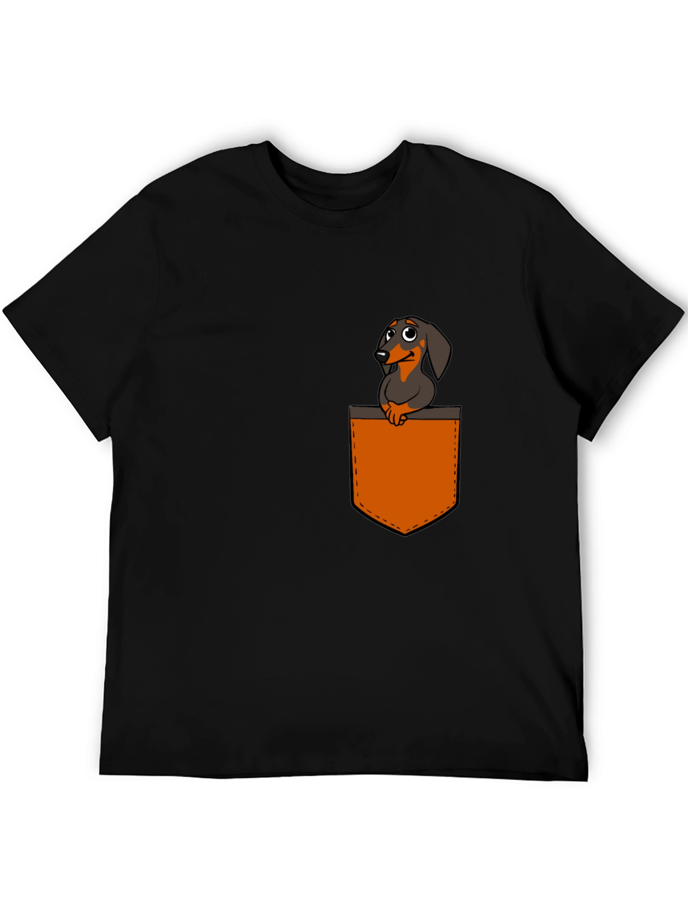 Dachshund Pocket T-Shirt - Cute Dog Tee