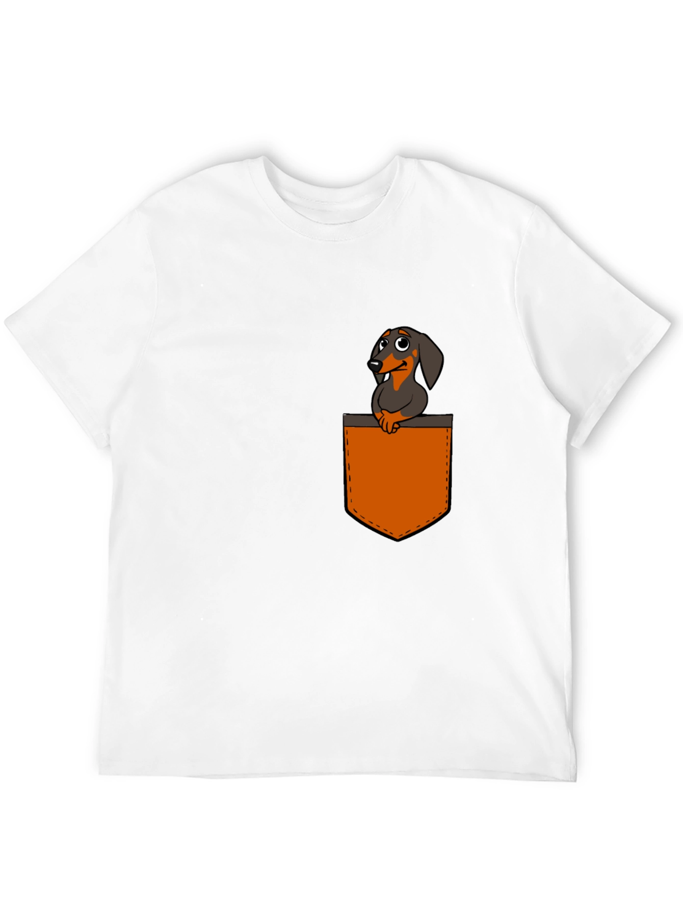 Dachshund Pocket T-Shirt - Cute Dog Tee