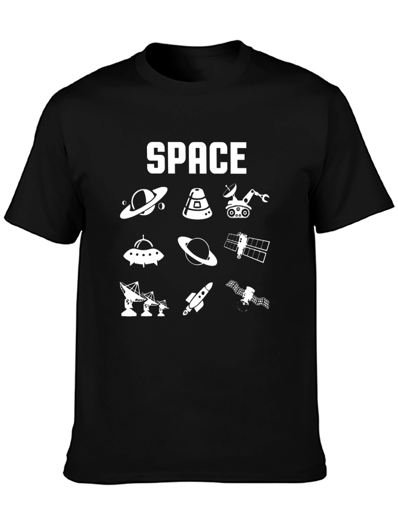 Space Exploration Graphic T-Shirt - Astronaut Galaxy Tee