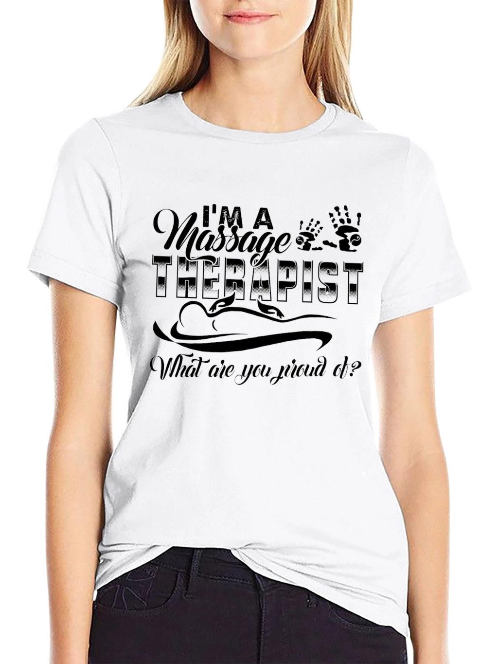 Massage Therapist Graphic Tee - Proud Profession Shirt