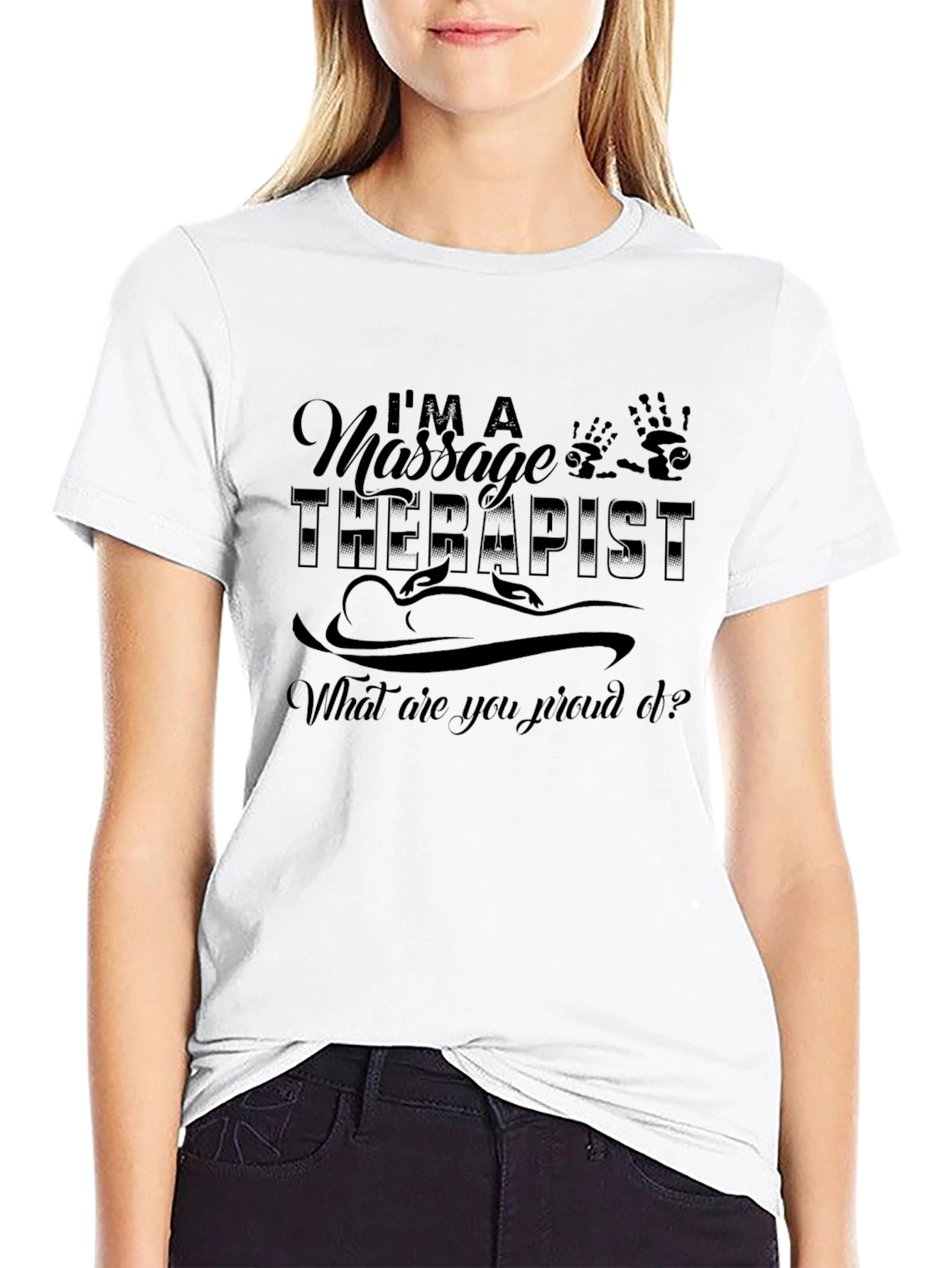 Massage Therapist Graphic Tee - Proud Profession Shirt