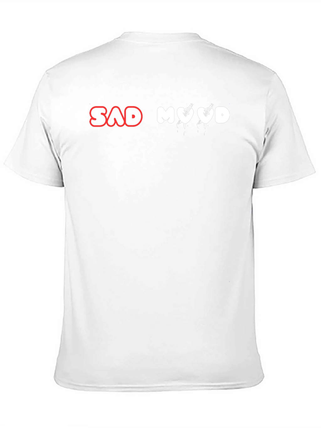Sad Mood Graphic T-Shirt