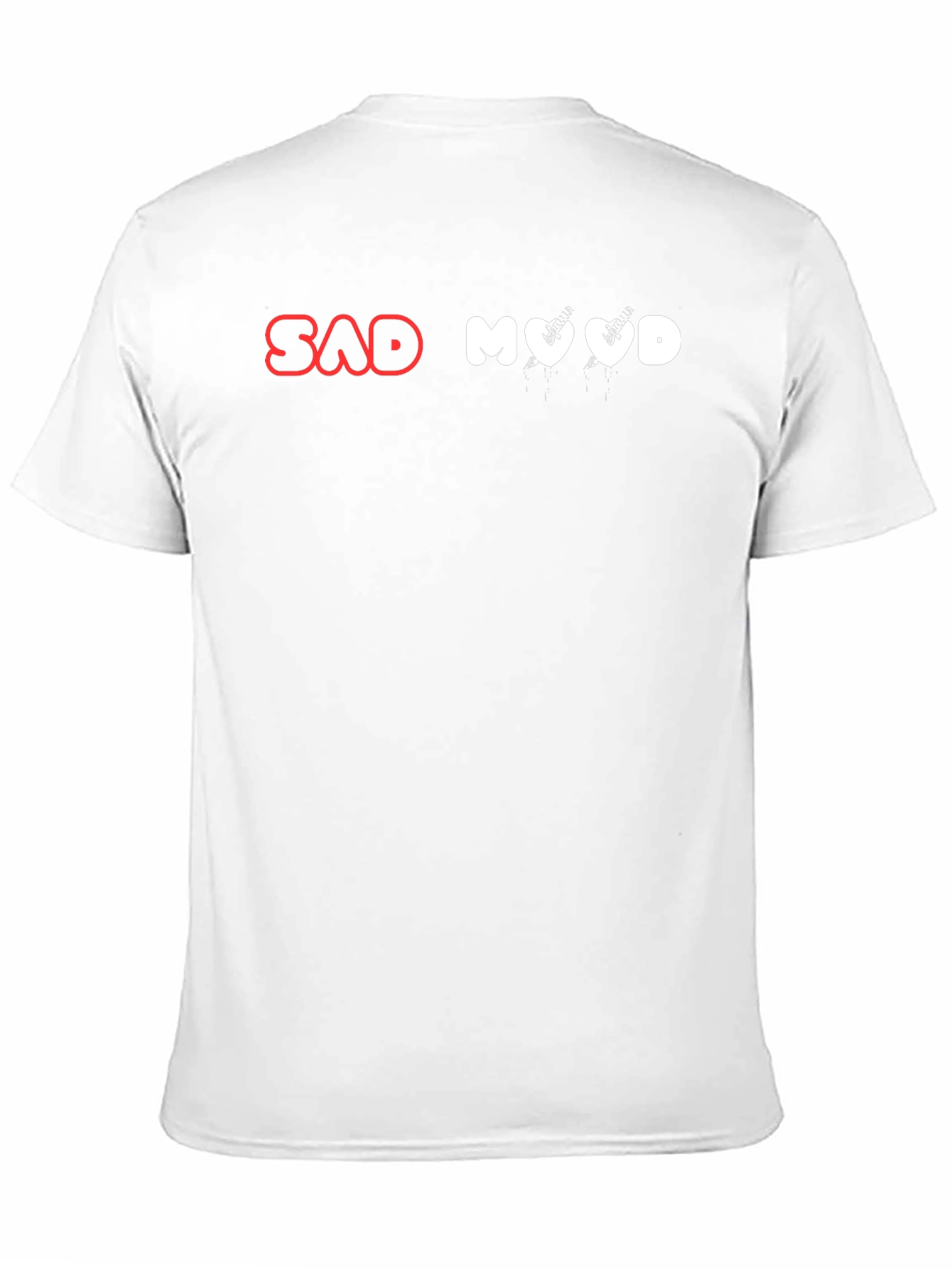 Sad Mood Graphic T-Shirt