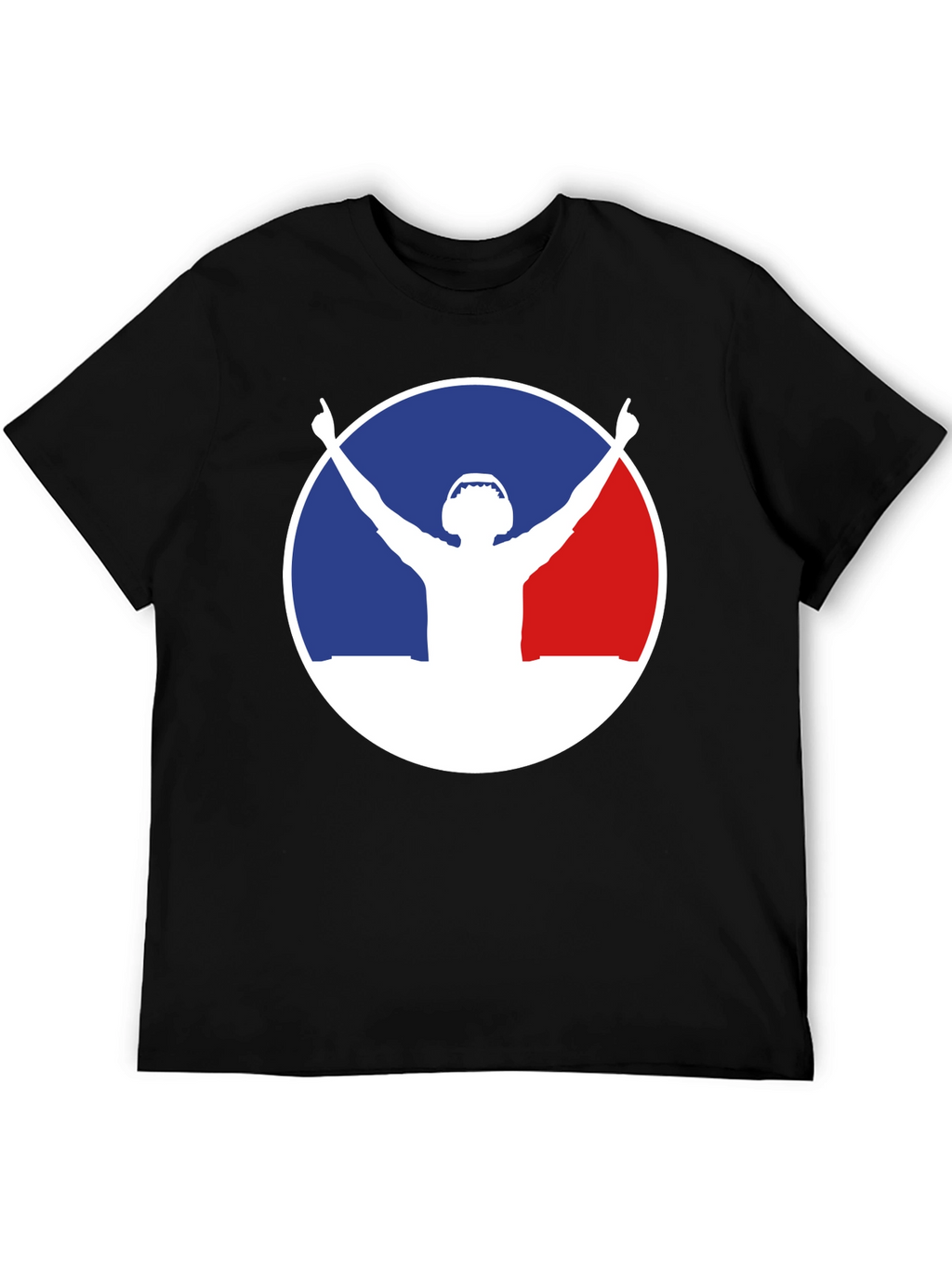 DJ Silhouette Graphic Black T-Shirt