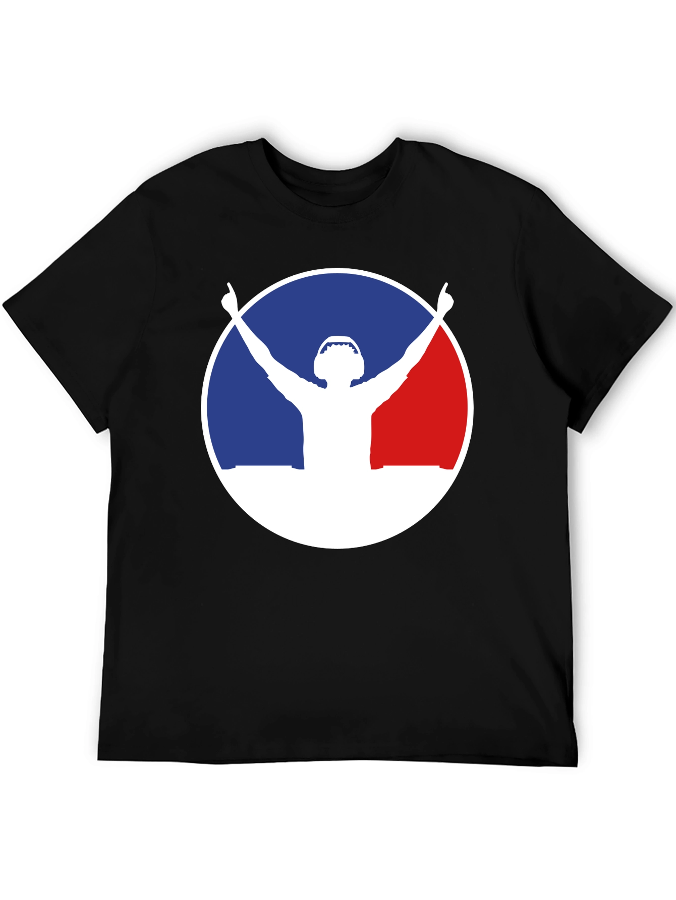 DJ Silhouette Graphic Black T-Shirt