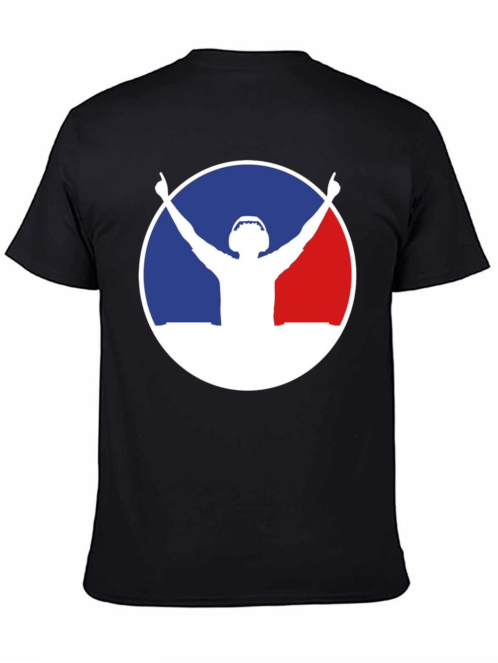DJ Silhouette Graphic Black T-Shirt