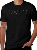 Abstract Dance Tee - Geometric Design