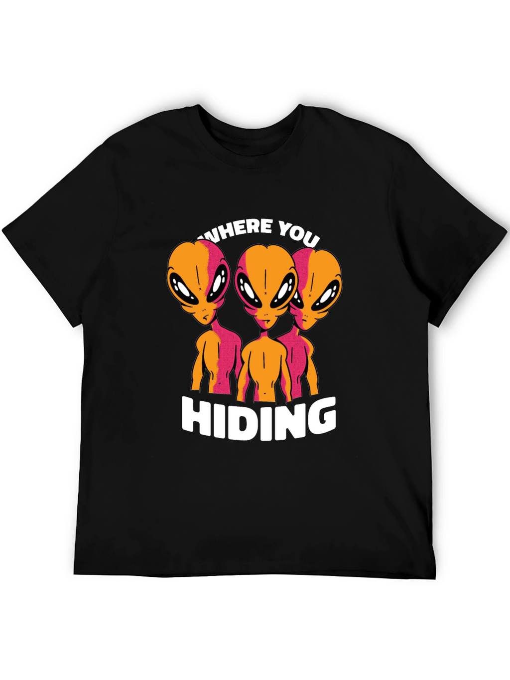 Alien Graphic T-Shirt - Where You Hiding?