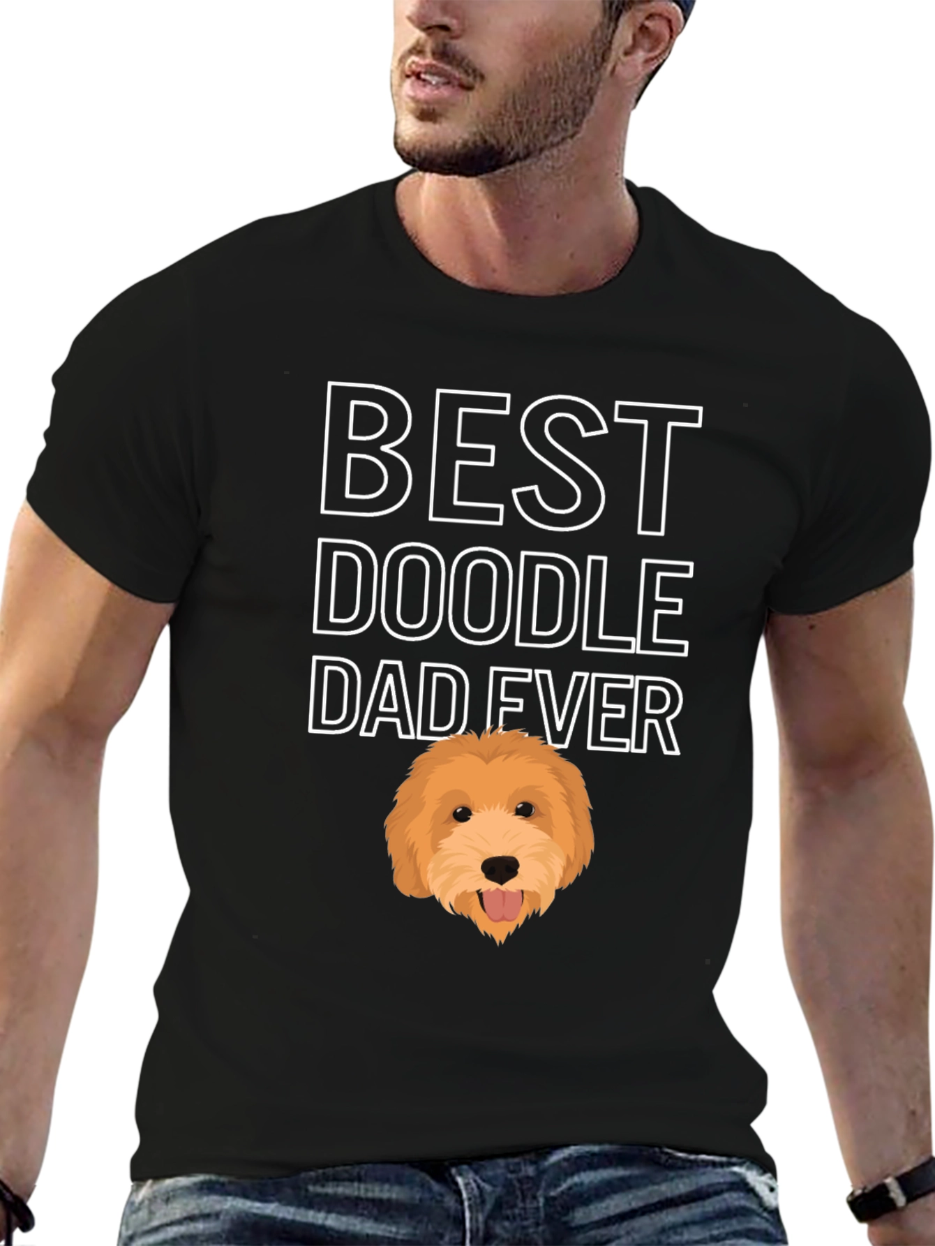 Best Doodle Dad Ever Graphic Tee