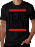 Dead Inside Graphic Tee - Trendy Streetwear