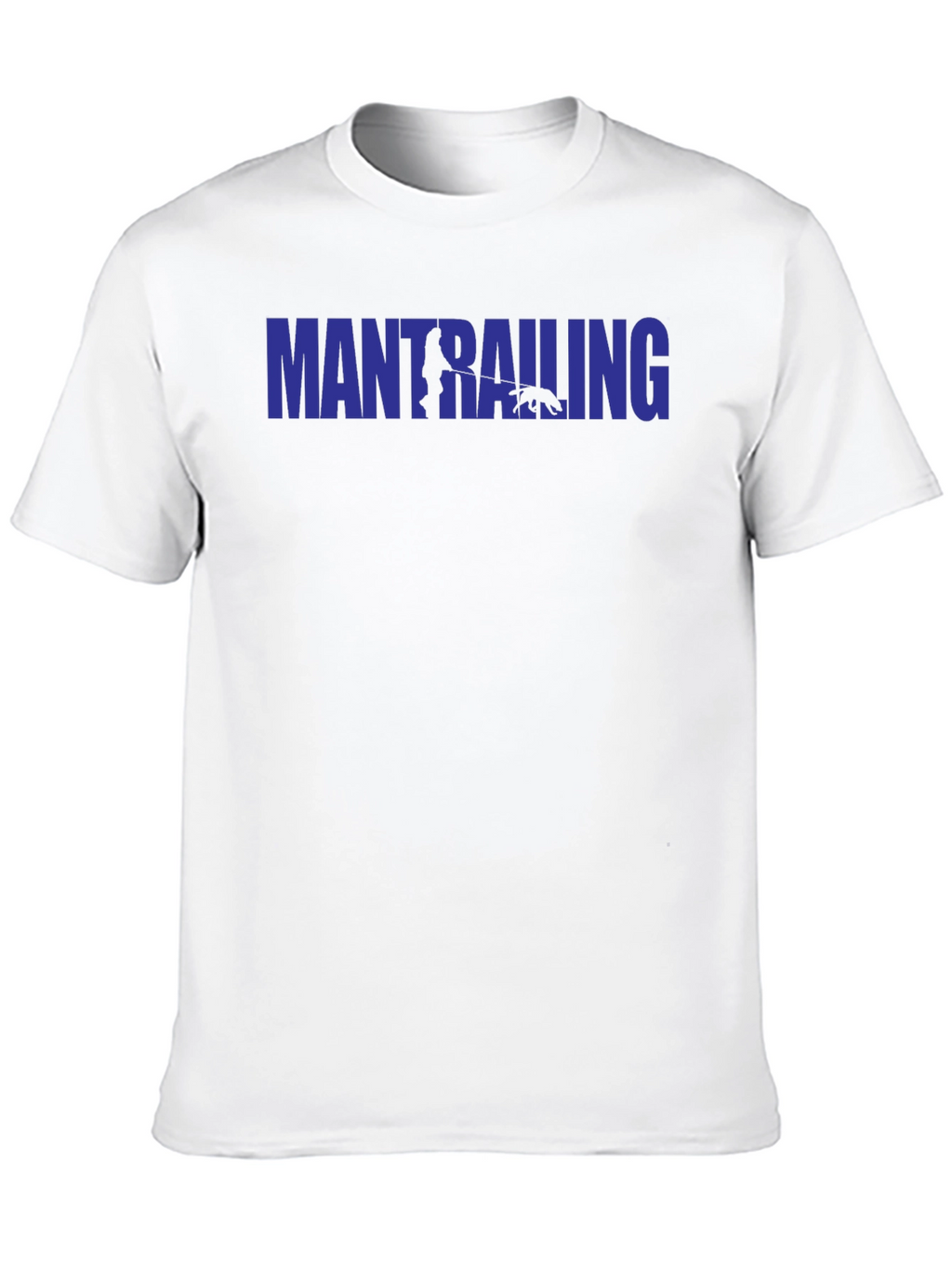 Mantrailing Graphic Tee - Black