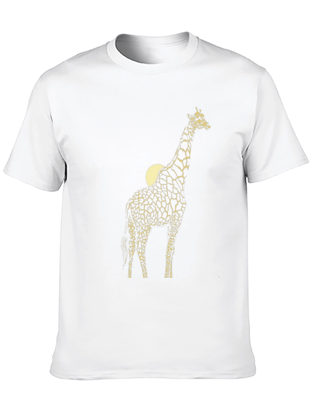 Giraffe Graphic T-Shirt - Black