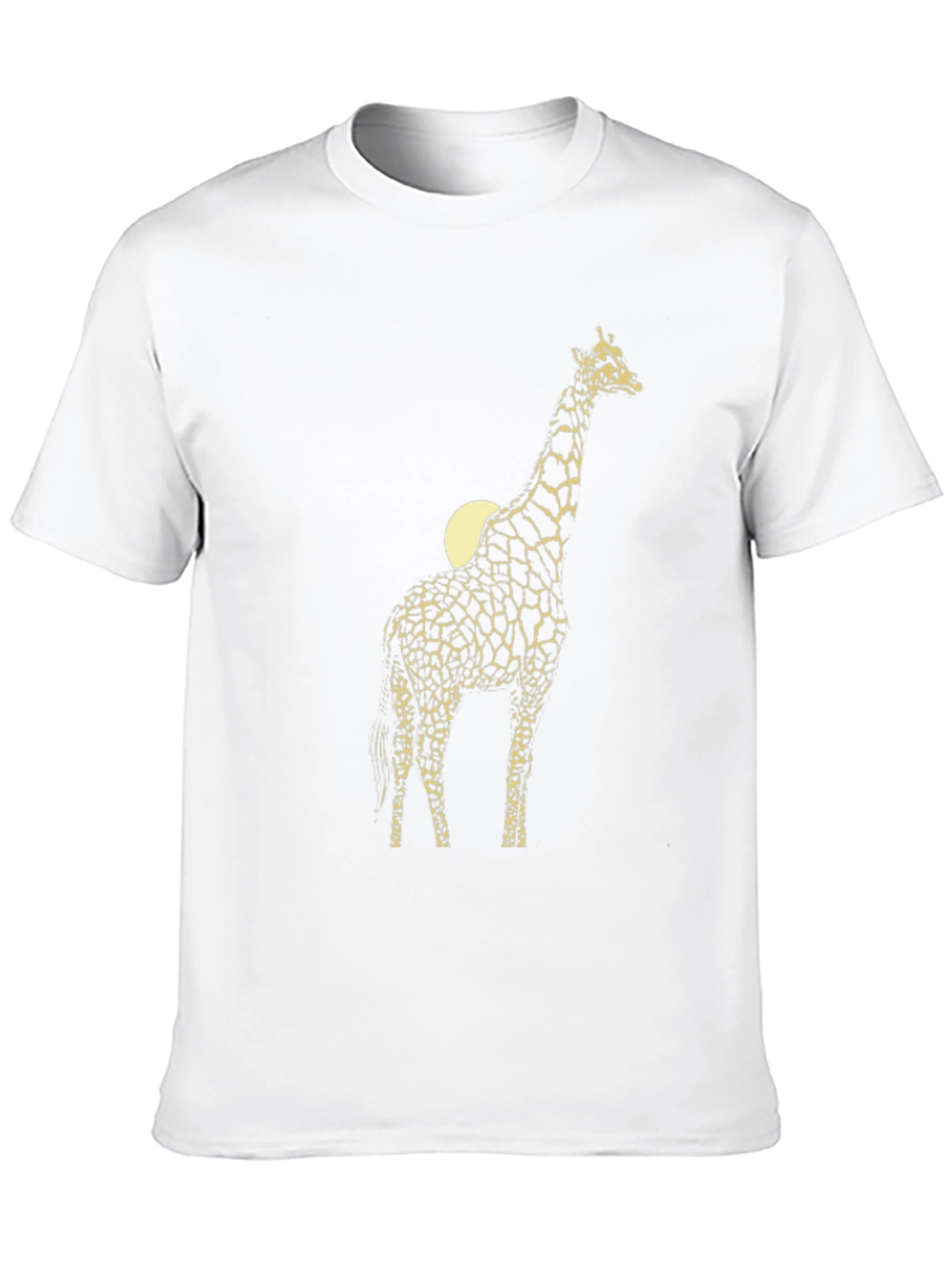 Giraffe Graphic T-Shirt - Black