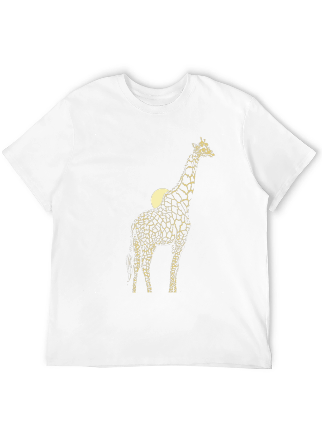 Giraffe Graphic T-Shirt - Black