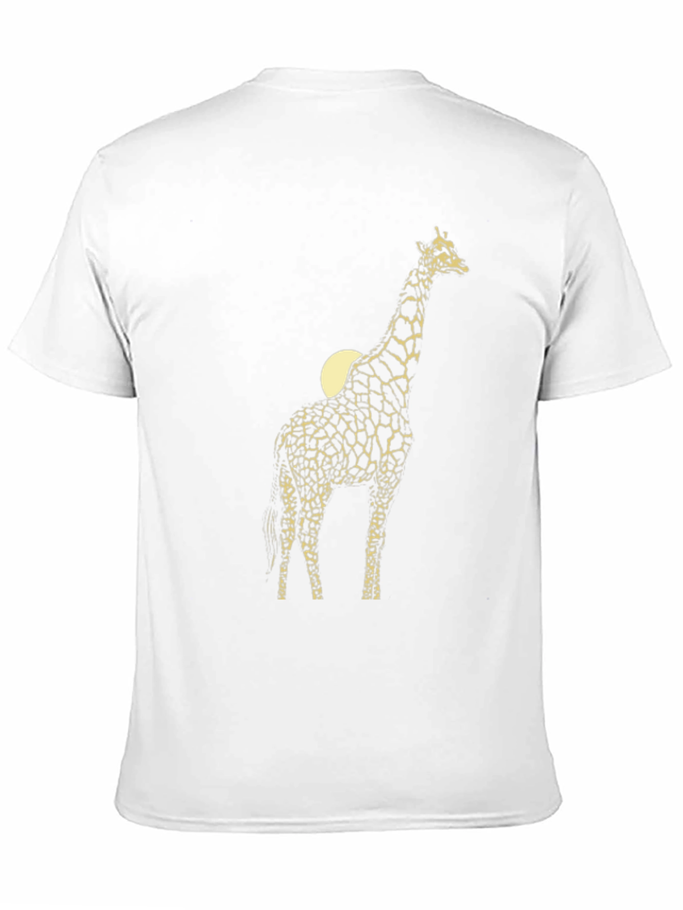 Giraffe Graphic T-Shirt - Black