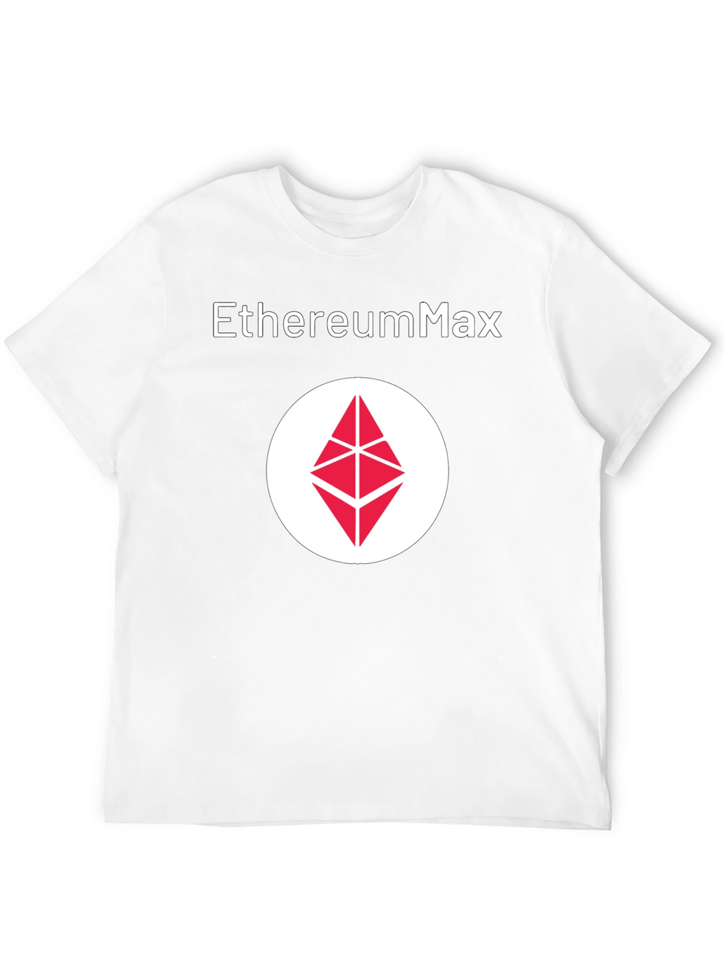 EthereumMax Logo Black T-Shirt