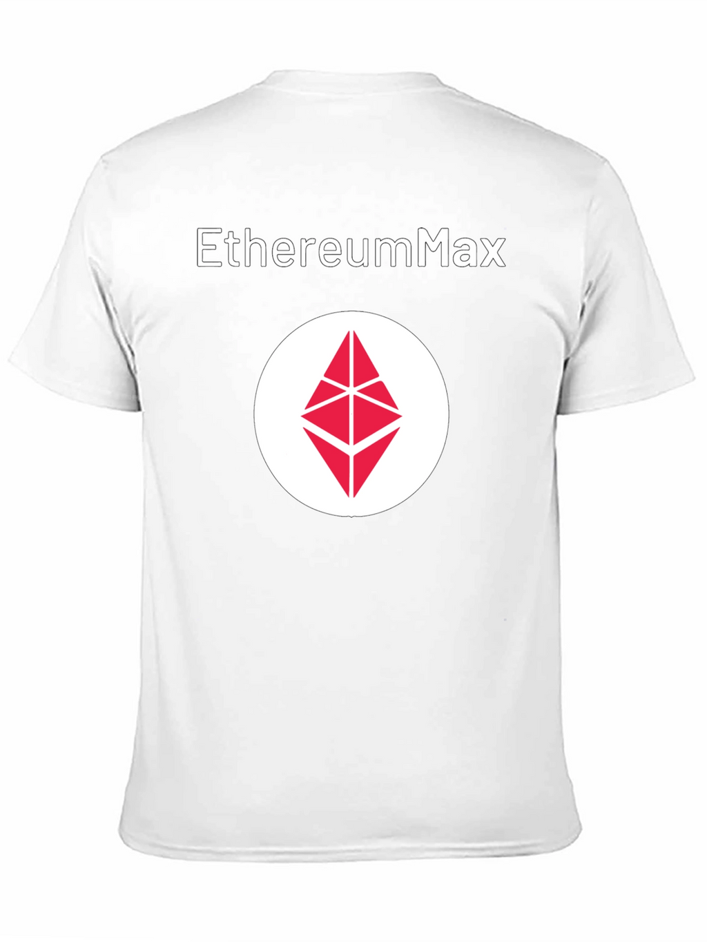 EthereumMax Logo Black T-Shirt
