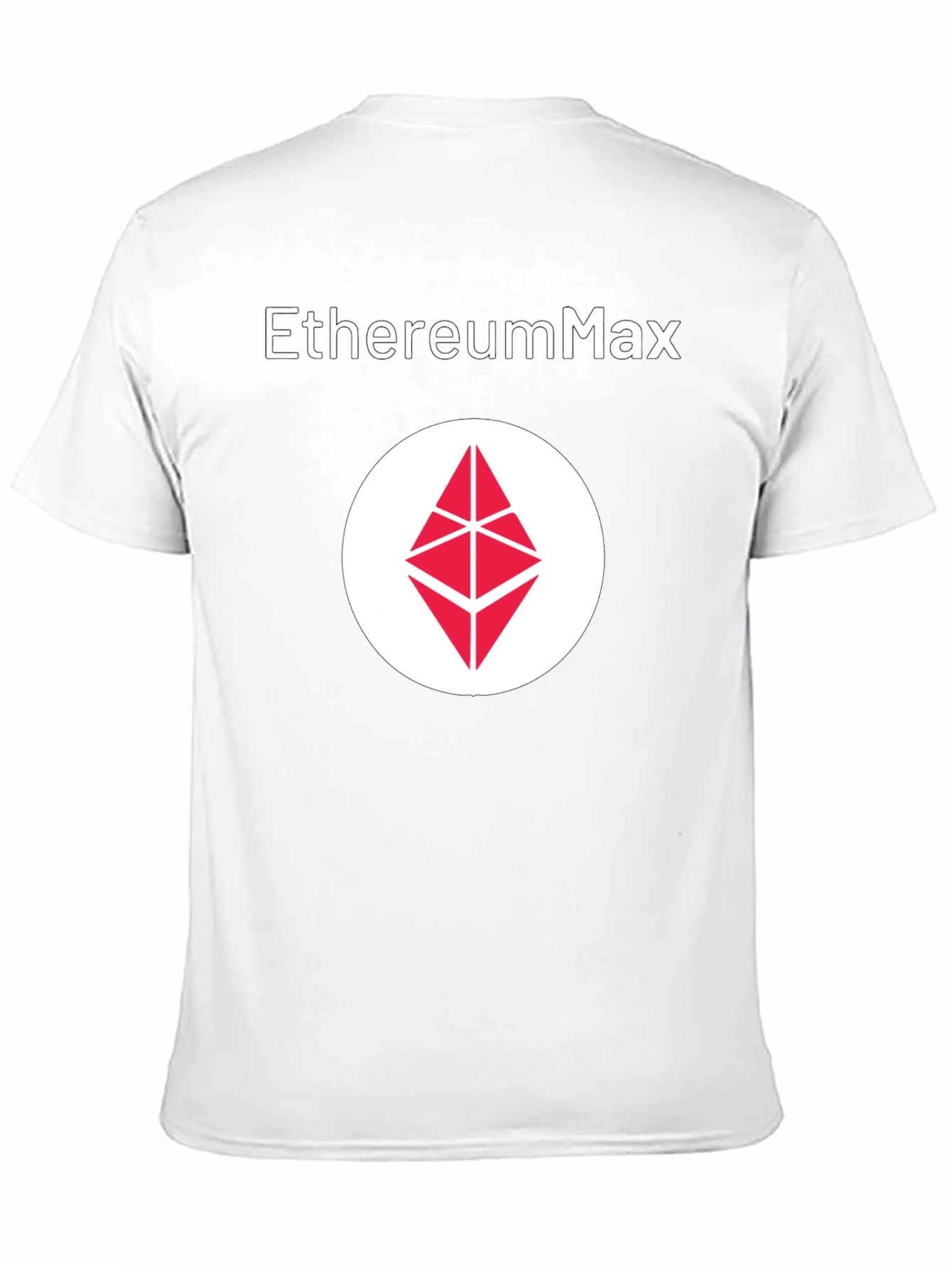 EthereumMax Logo Black T-Shirt