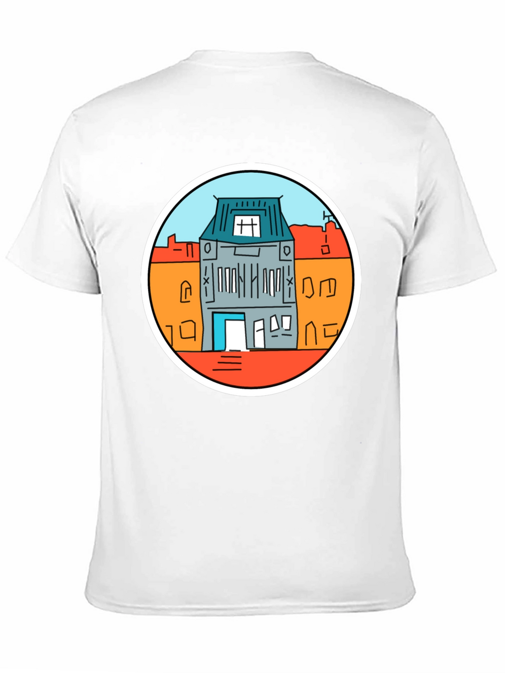 Amsterdam House T-Shirt - Black