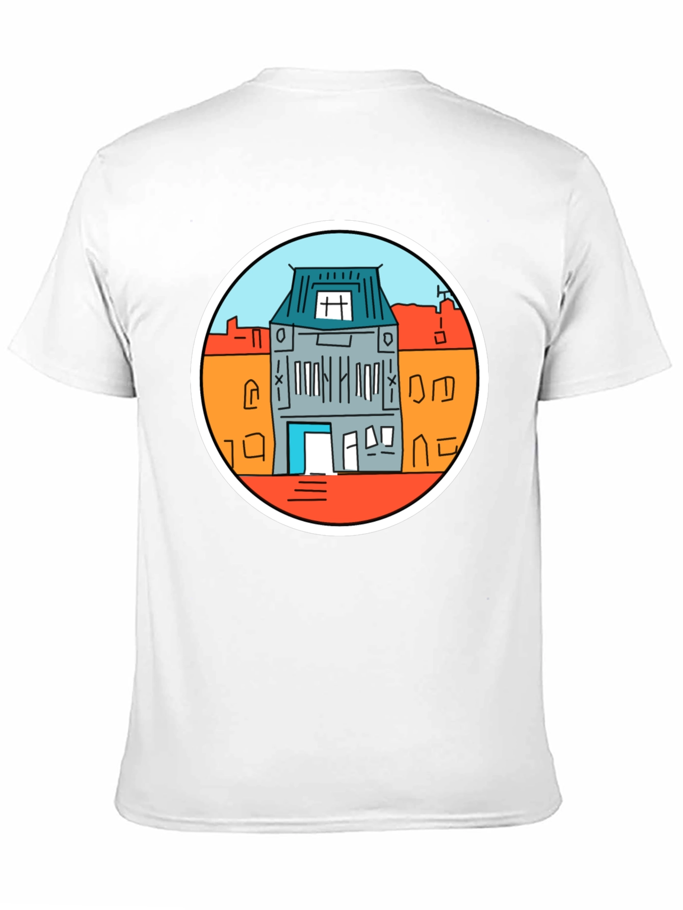 Amsterdam House T-Shirt - Black