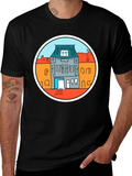 Amsterdam House T-Shirt - Black