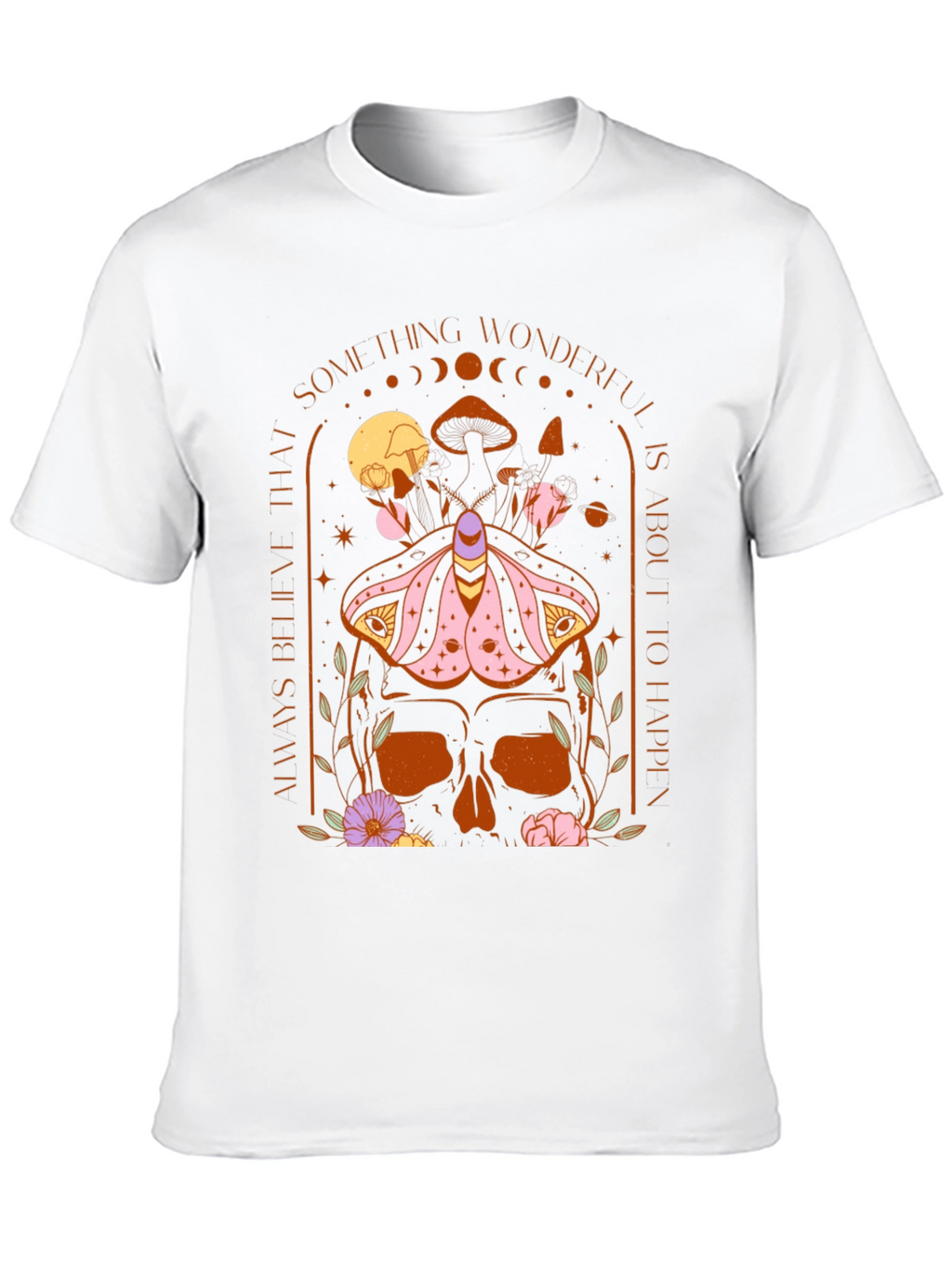 Skull Moth Graphic Tee