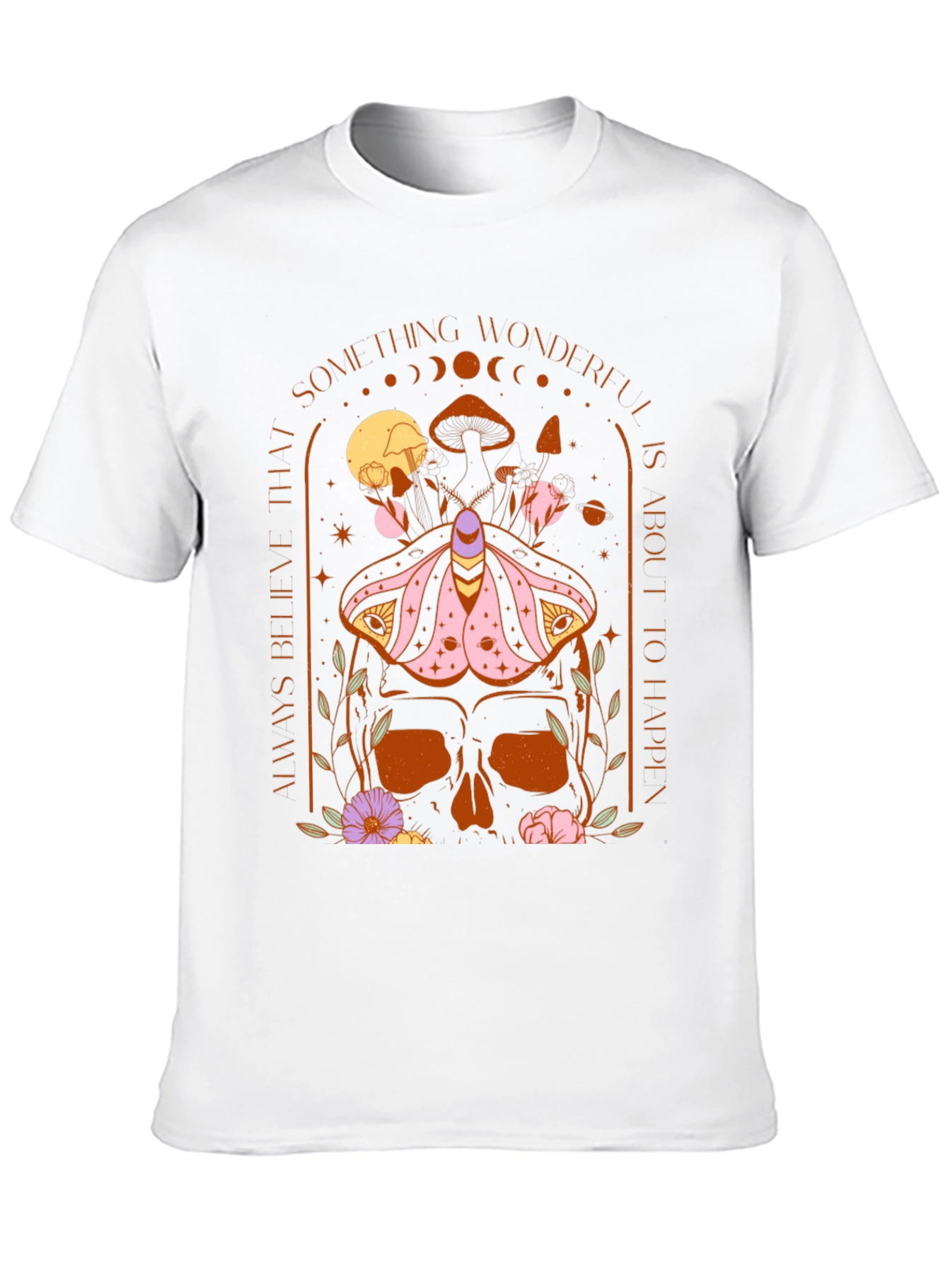 Skull Moth Graphic Tee