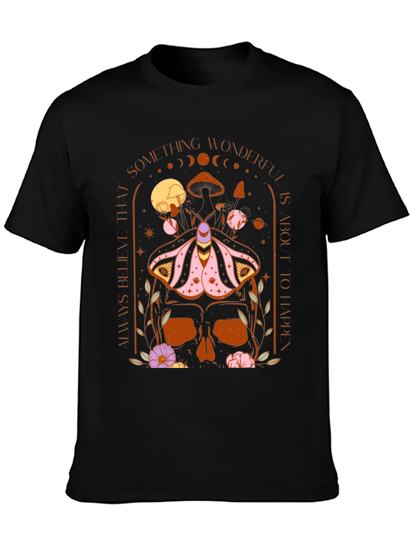Skull Moth Graphic Tee