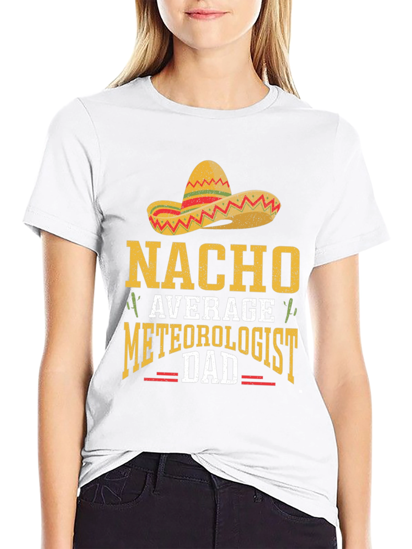 Nacho Average Meteorologist Dad T-Shirt