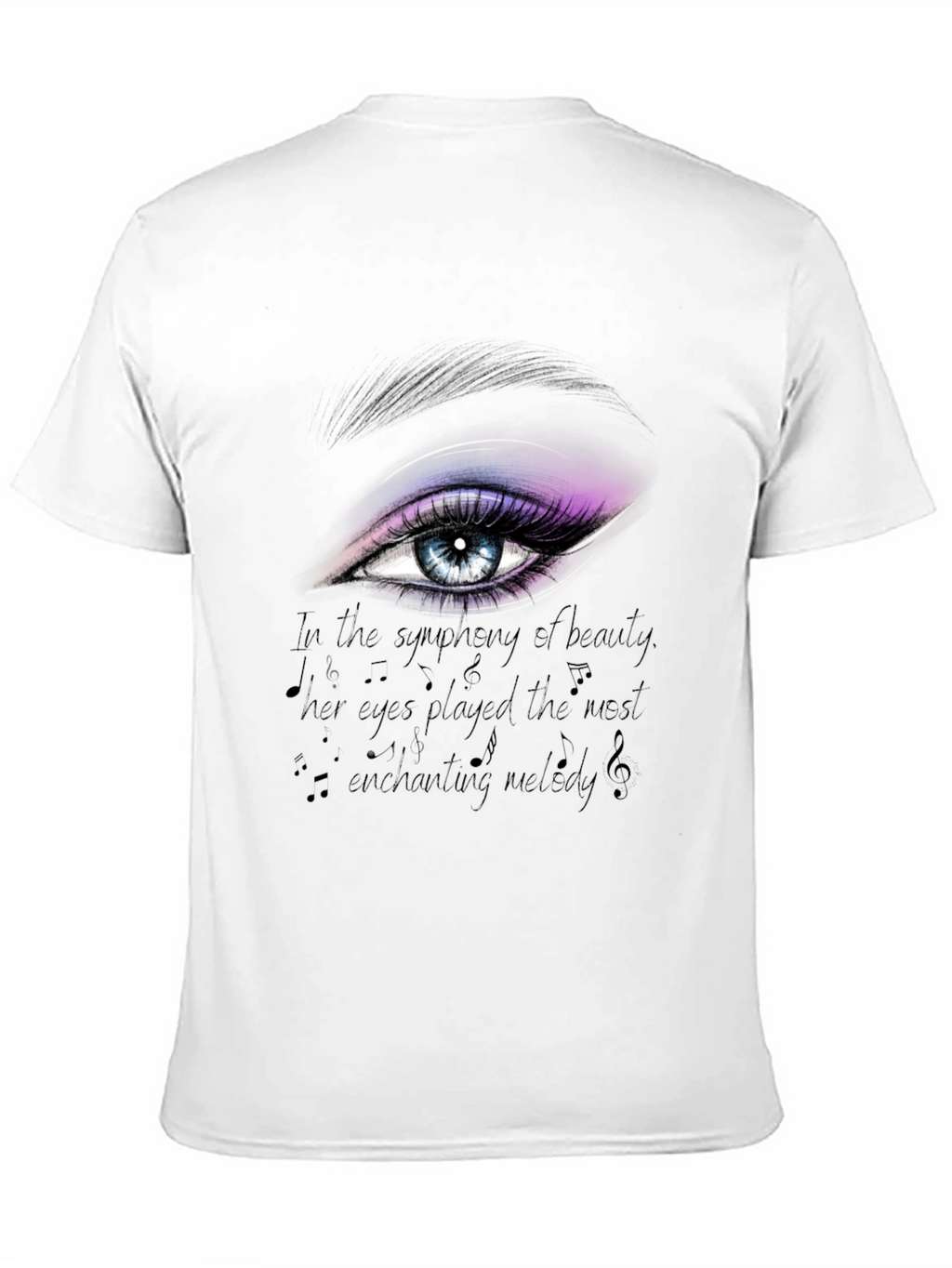 Eye Graphic T-Shirt: Symphony of Beauty