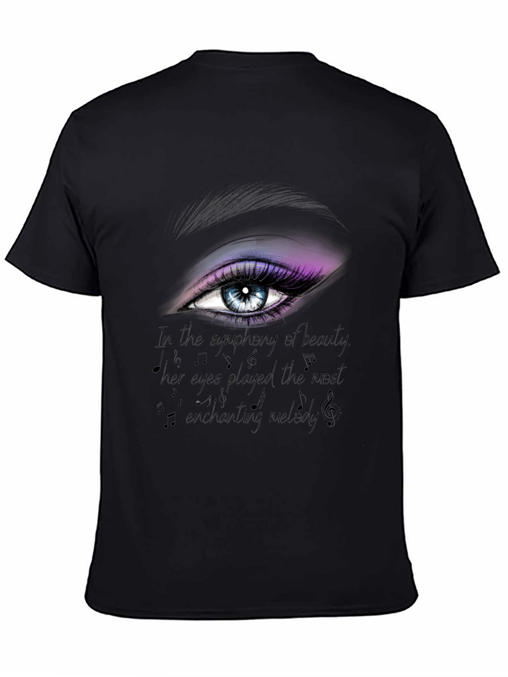 Eye Graphic T-Shirt: Symphony of Beauty