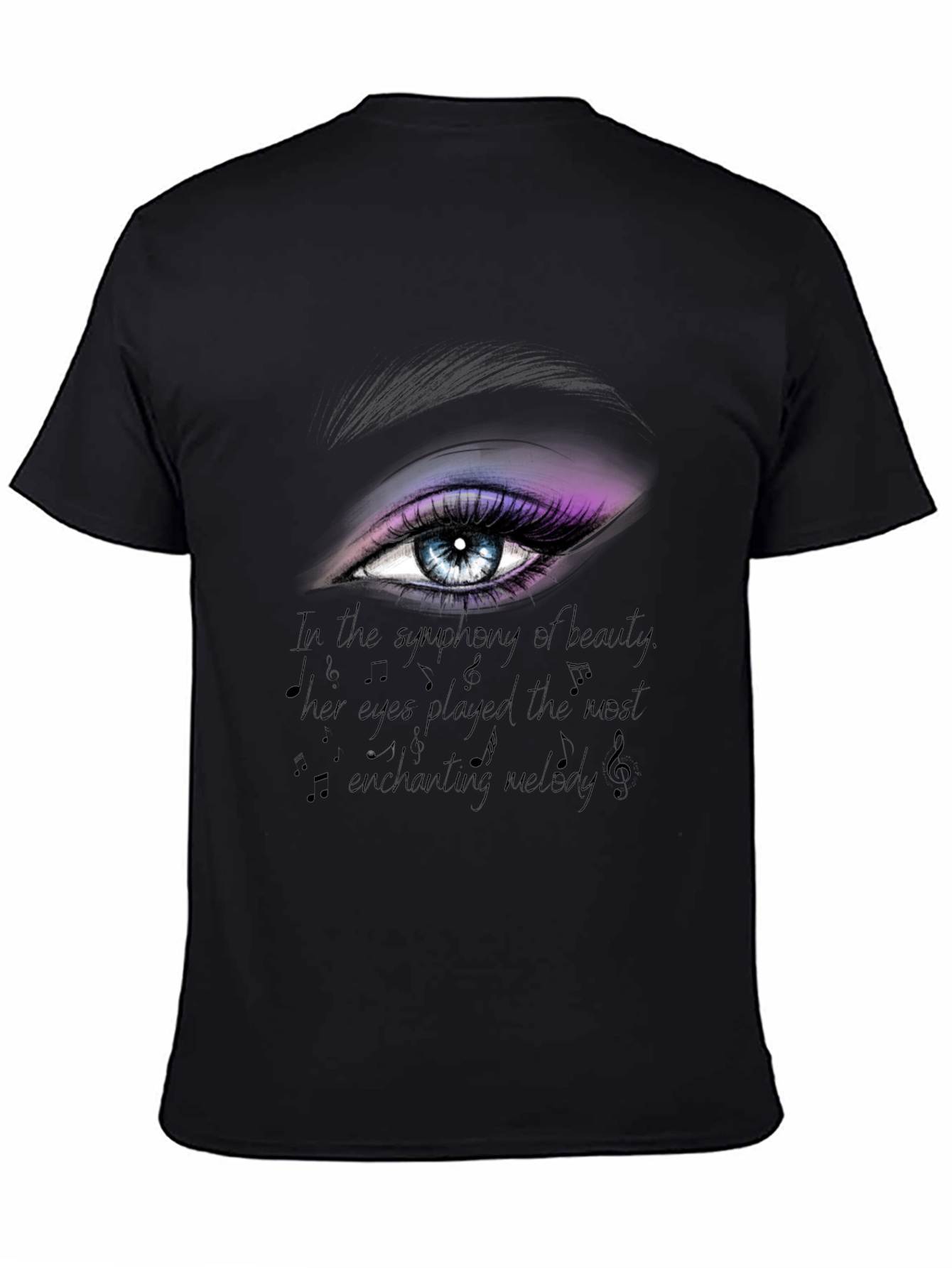 Eye Graphic T-Shirt: Symphony of Beauty