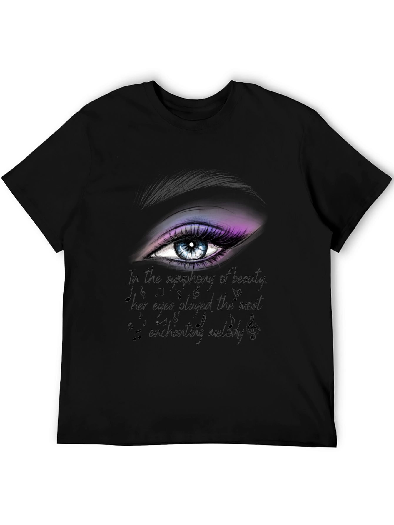 Eye Graphic T-Shirt: Symphony of Beauty