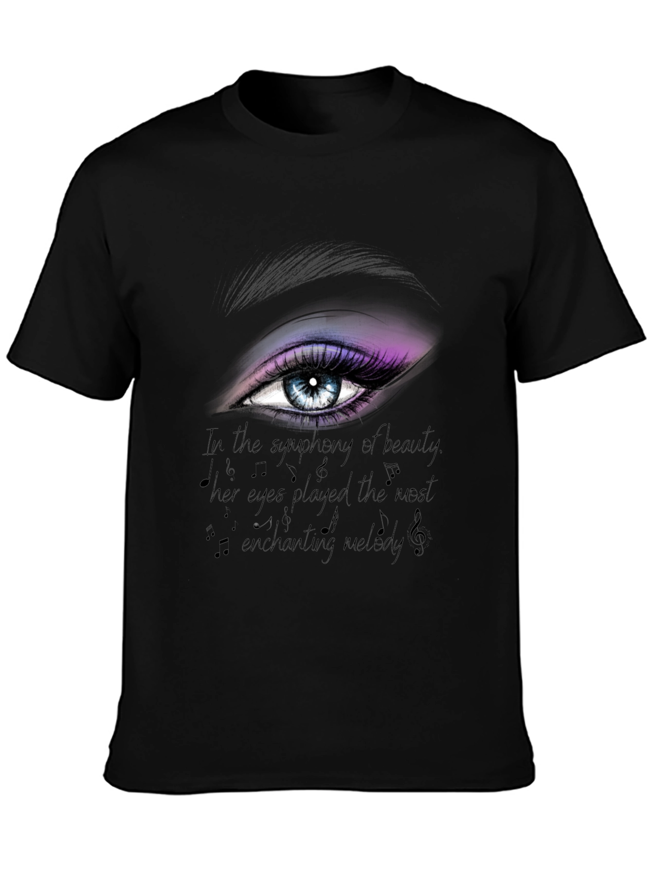 Eye Graphic T-Shirt: Symphony of Beauty