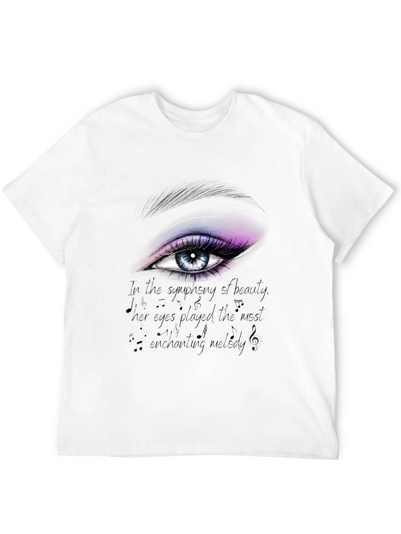 Eye Graphic T-Shirt: Symphony of Beauty