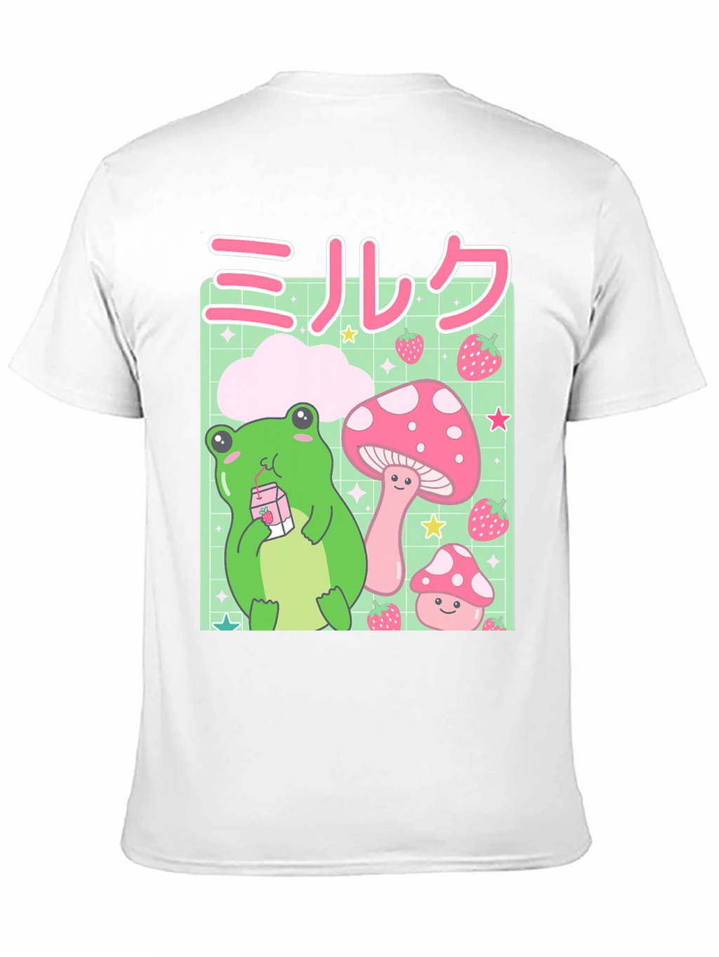 Kawaii Frog Milk T-Shirt