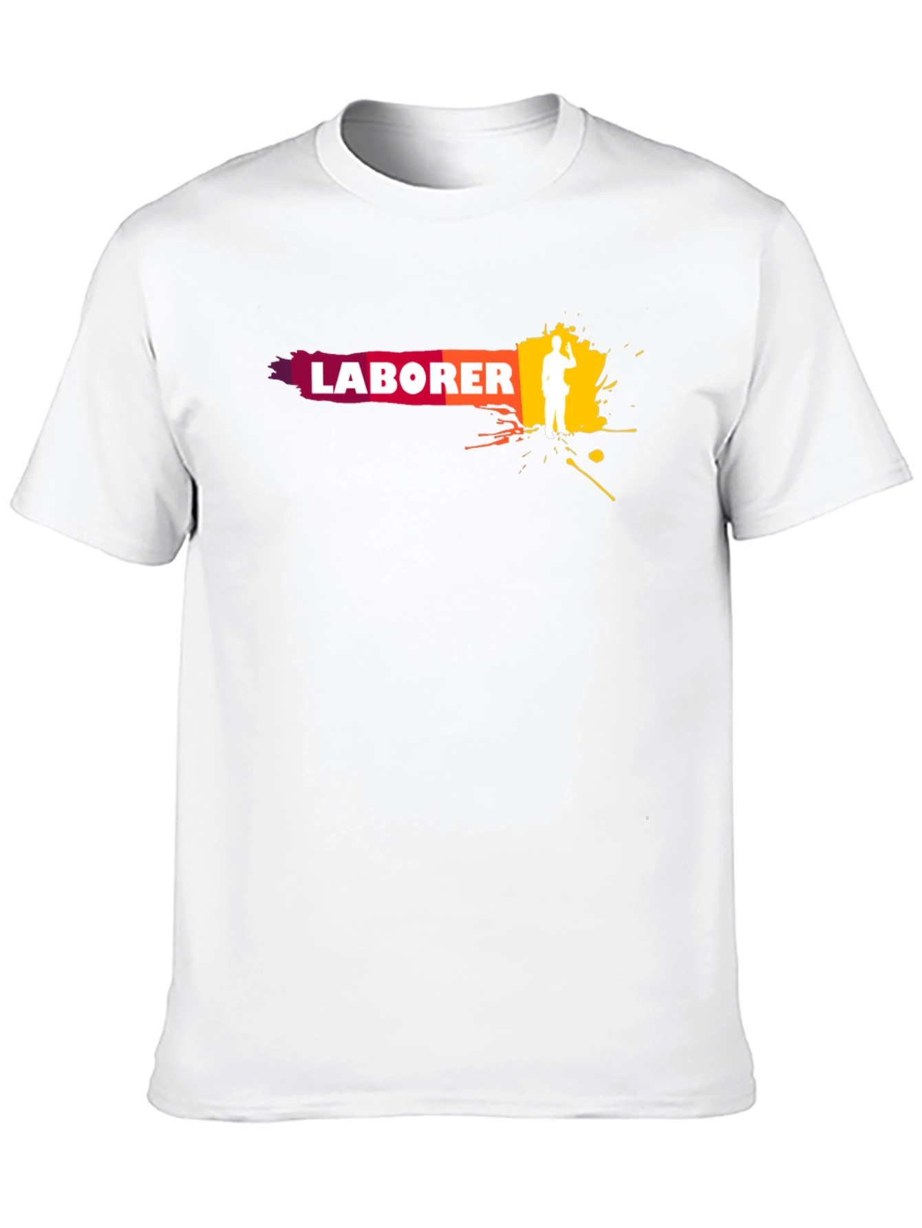Laborer Graphic Tee - Stylish Workwear T-Shirt