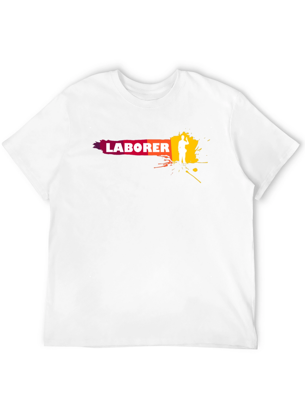 Laborer Graphic Tee - Stylish Workwear T-Shirt