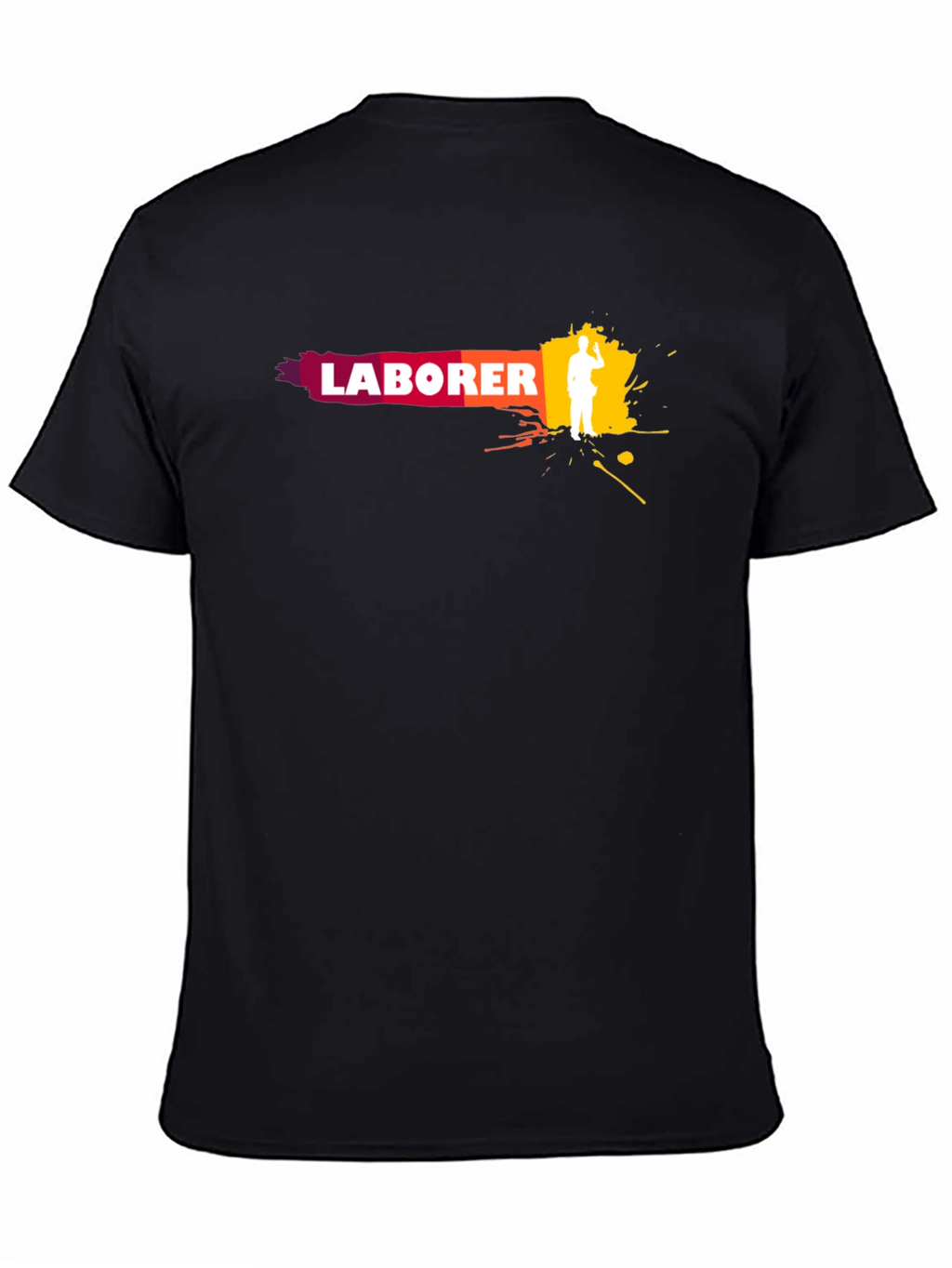 Laborer Graphic Tee - Stylish Workwear T-Shirt