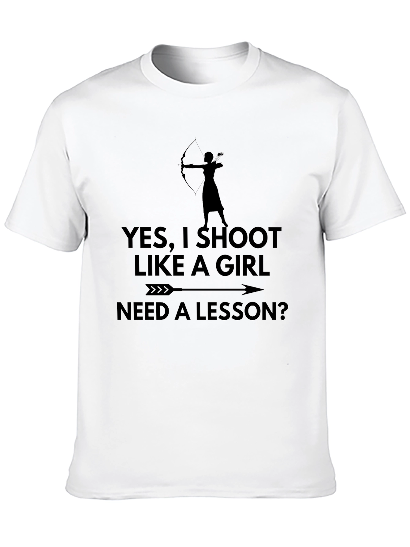 Yes I Shoot Like A Girl T-Shirt
