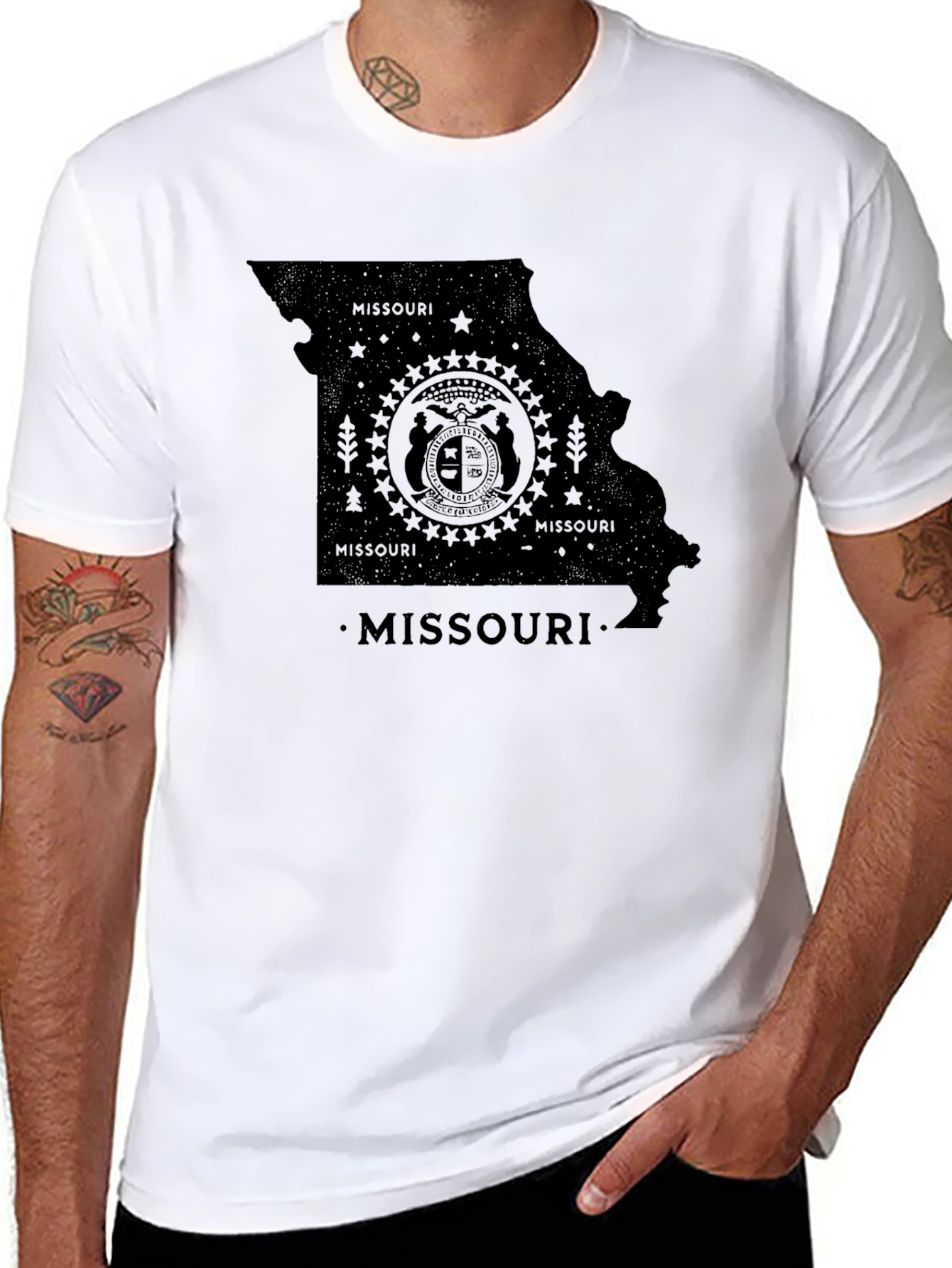 Missouri State Pride Graphic T-Shirt