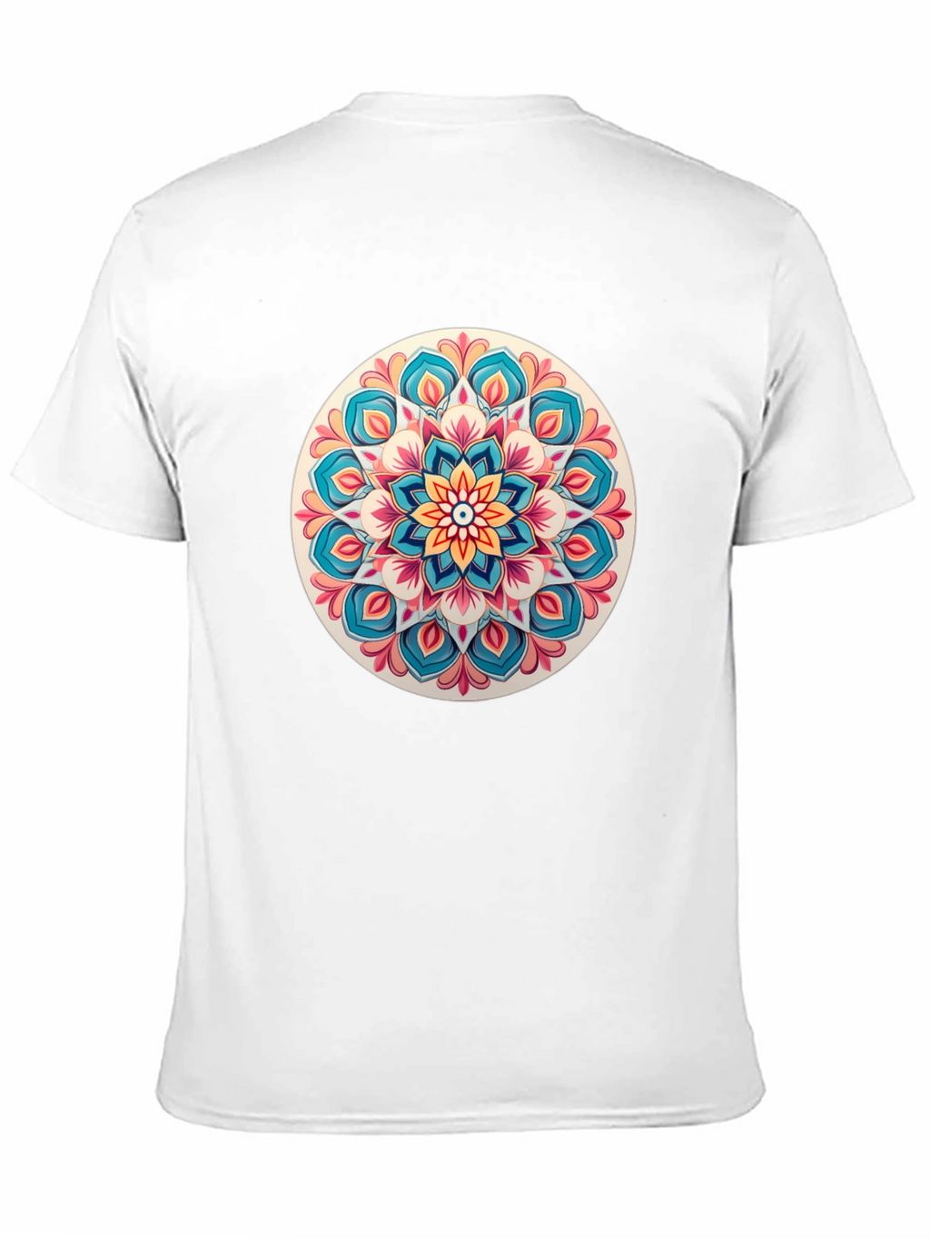 Mandala Art Black T-Shirt