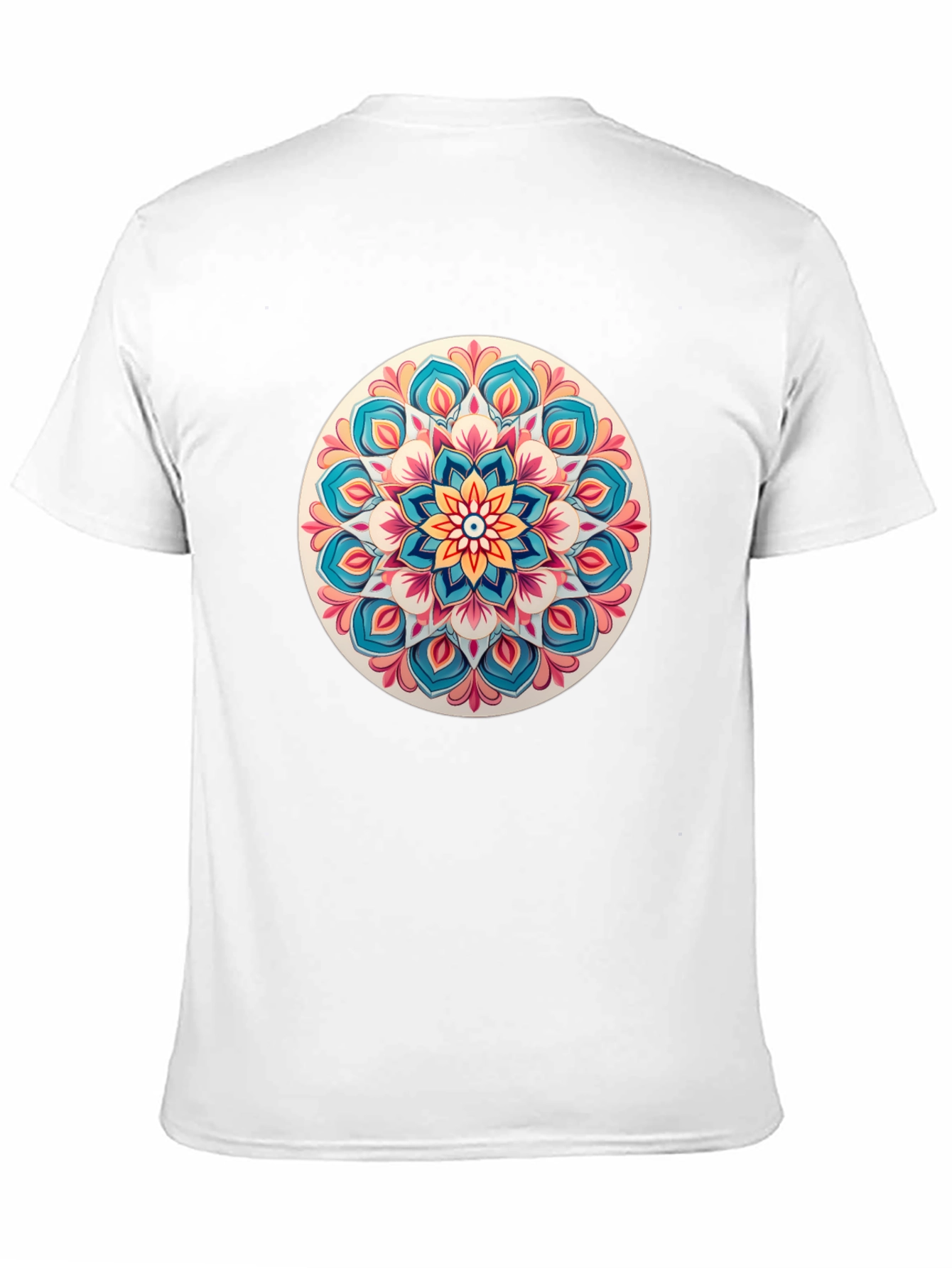 Mandala Art Black T-Shirt