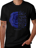 She is clothed in Strength Graphic Tee