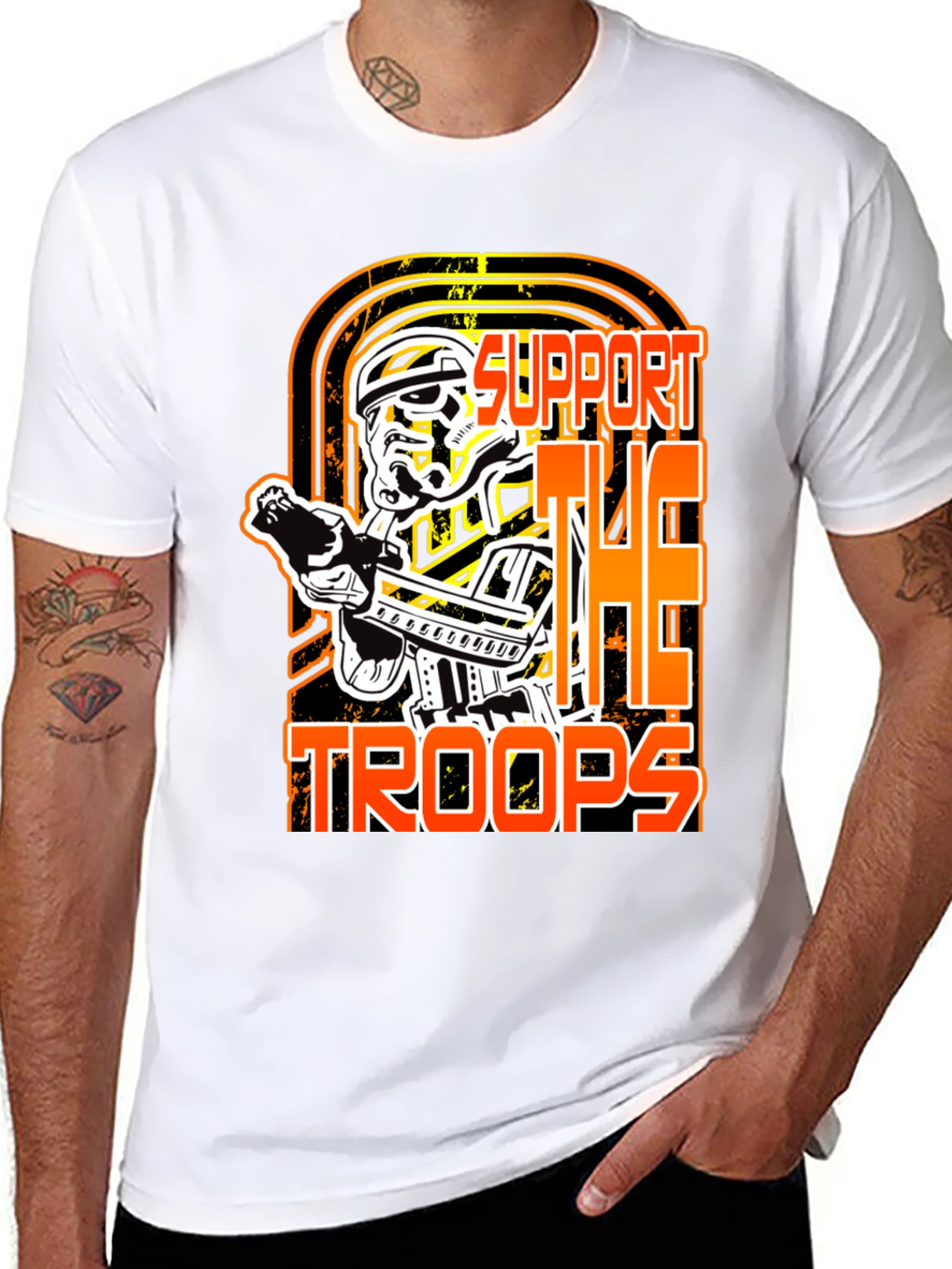 Star Wars Support the Troops T-Shirt