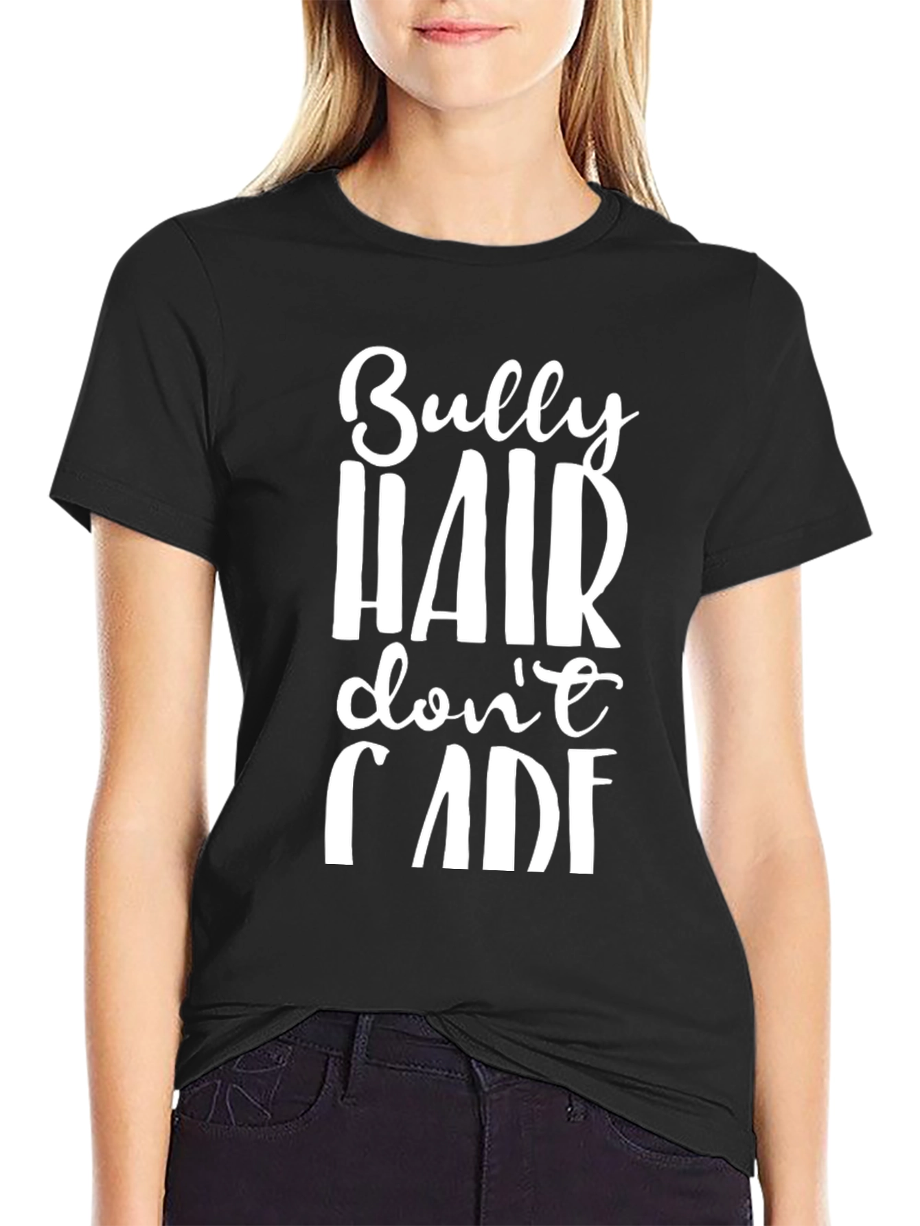 Bully Hair Dont Care Graphic Tee