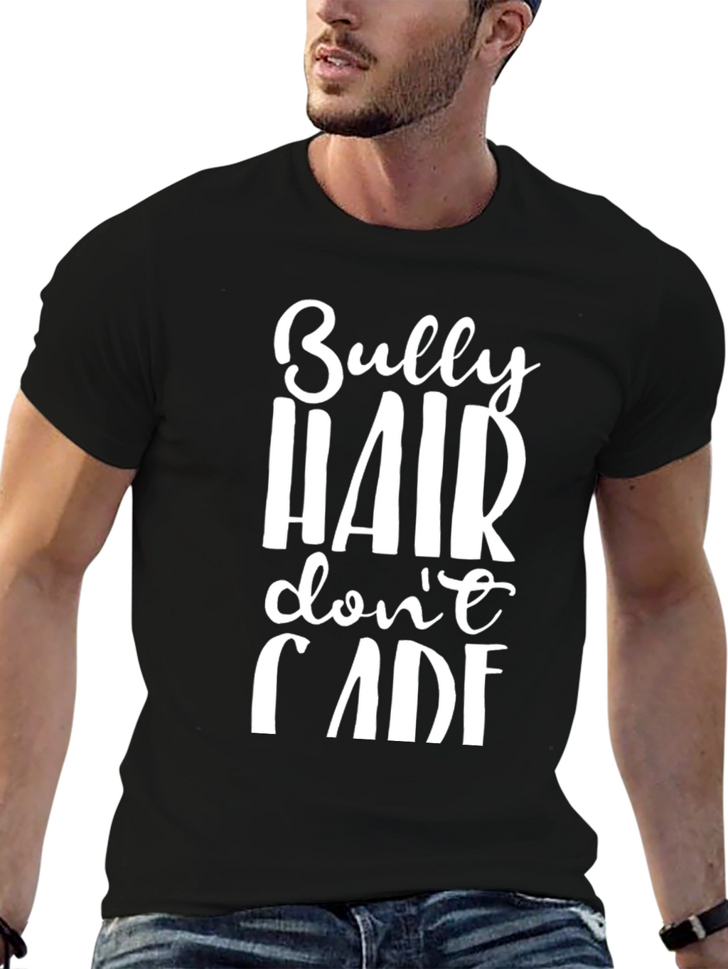 Bully Hair Dont Care Graphic Tee