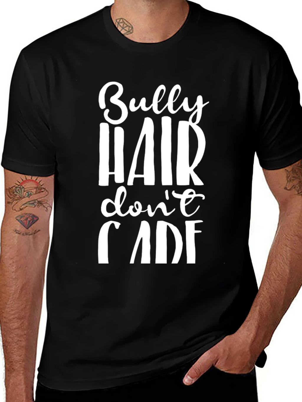 Bully Hair Dont Care Graphic Tee